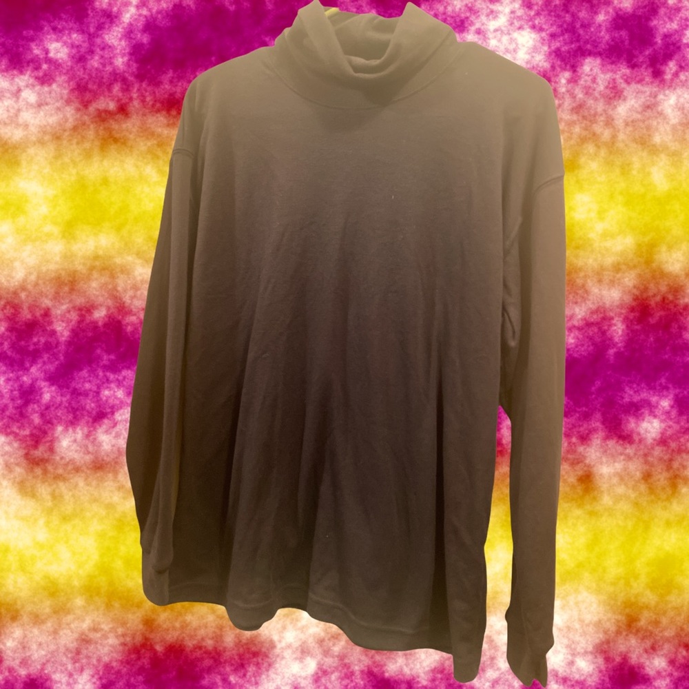 Woman Black Turtleneck blouse